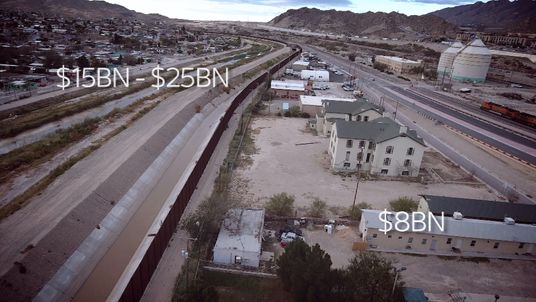 Donald Trump's Mexico wall in numbers