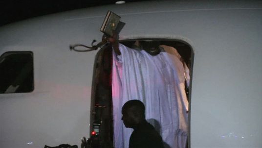 Former Gambian president Yahya Jammeh finally leaves steps down, boarding a plane for Equatorial Guinea