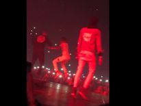 Travis Scott seems to be OK after his O2 tumble