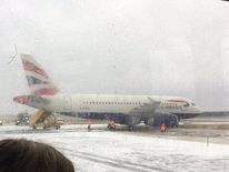 BA says there was a 'technical issue' on the plane. Pic: Stephen Hughes