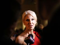 Kellyanne Conway, senior adviser to President-elect Donald Trump, attends the Indiana Society Ball in honor of Vice President-elect Mike Pence on January 19, 2017 in Washington, DC. Washington and the entire nation is preparing for the transfer of the United States presidency tomorrow as Trump is sworn in as the 45th president
