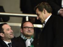 Mr Hamon accused Nicolas Sarkozy of having 'the syndrome of the small man'