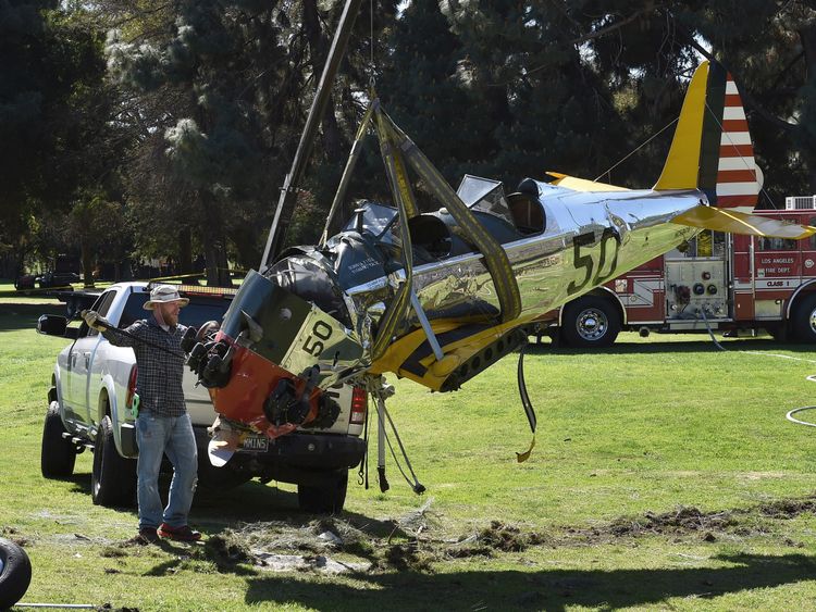 Harrison Ford’s plane ‘in jet near-miss after landing error’
