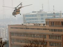Attack on military hospital in Kabul
