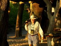 Father of two Tristan Voorspuy in Kenya