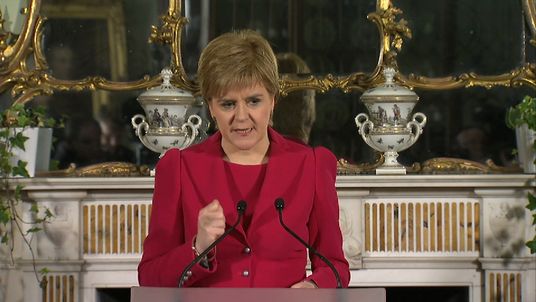 Nicola Sturgeon seeks a mandate for a second independence referendum