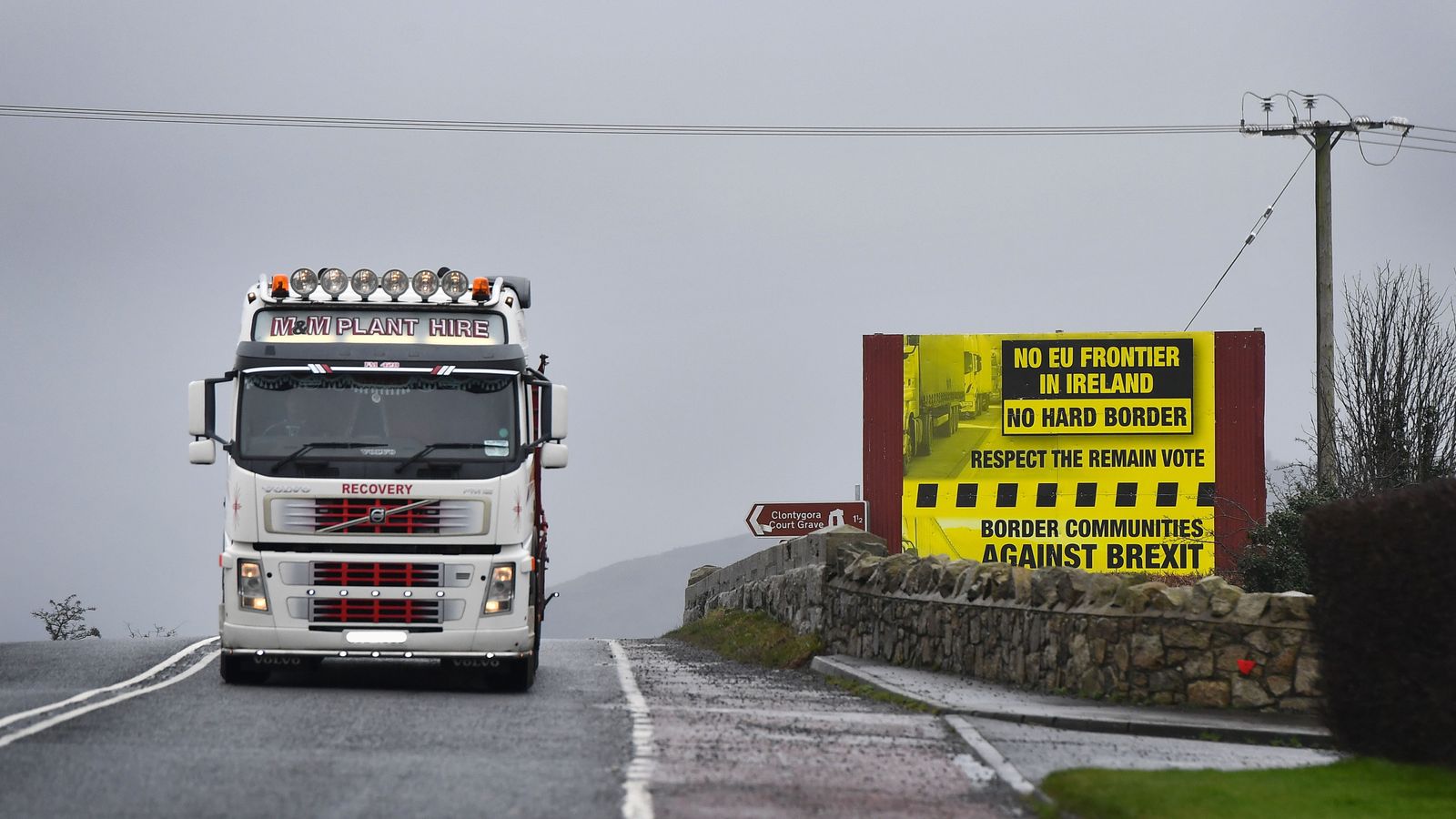 Those on the Irish border with Northern Ireland are concerned about the effects of Brexit