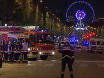 Champs-Elysees is locked down in Paris after a police officer is shot