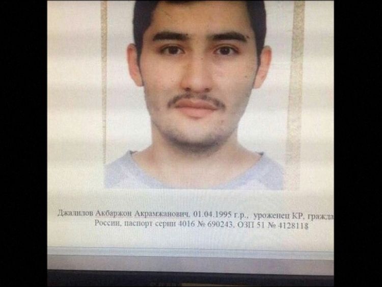Akbarjon Djalilov died when he blew himself up at the Metro station