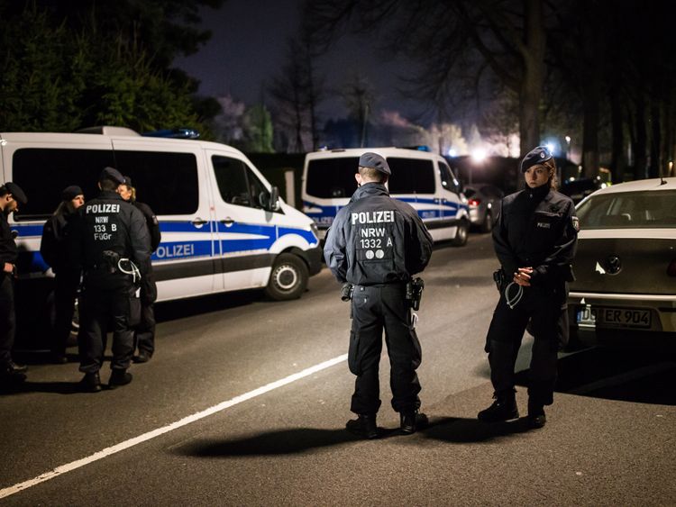 Borussia Dortmund crime scene