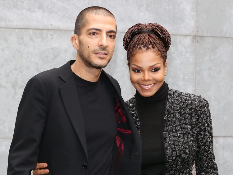Janet Jackson and Wissam al Mana in Milan in 2013