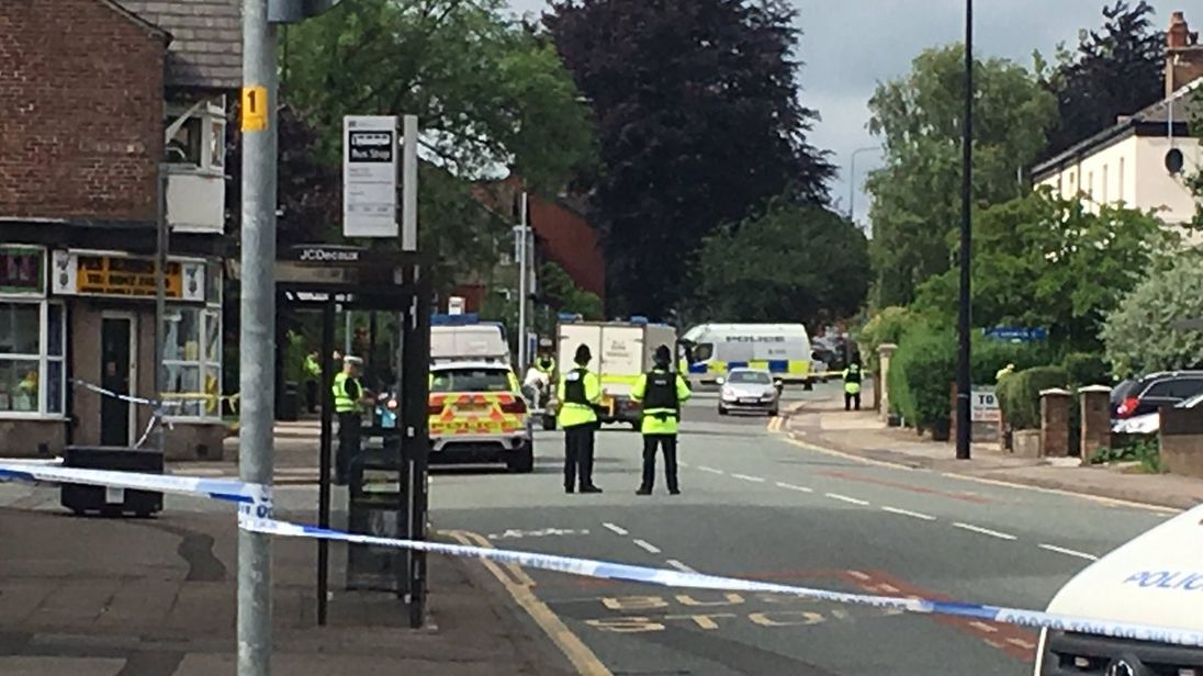 Army bomb disposal unit deployed in Wigan again