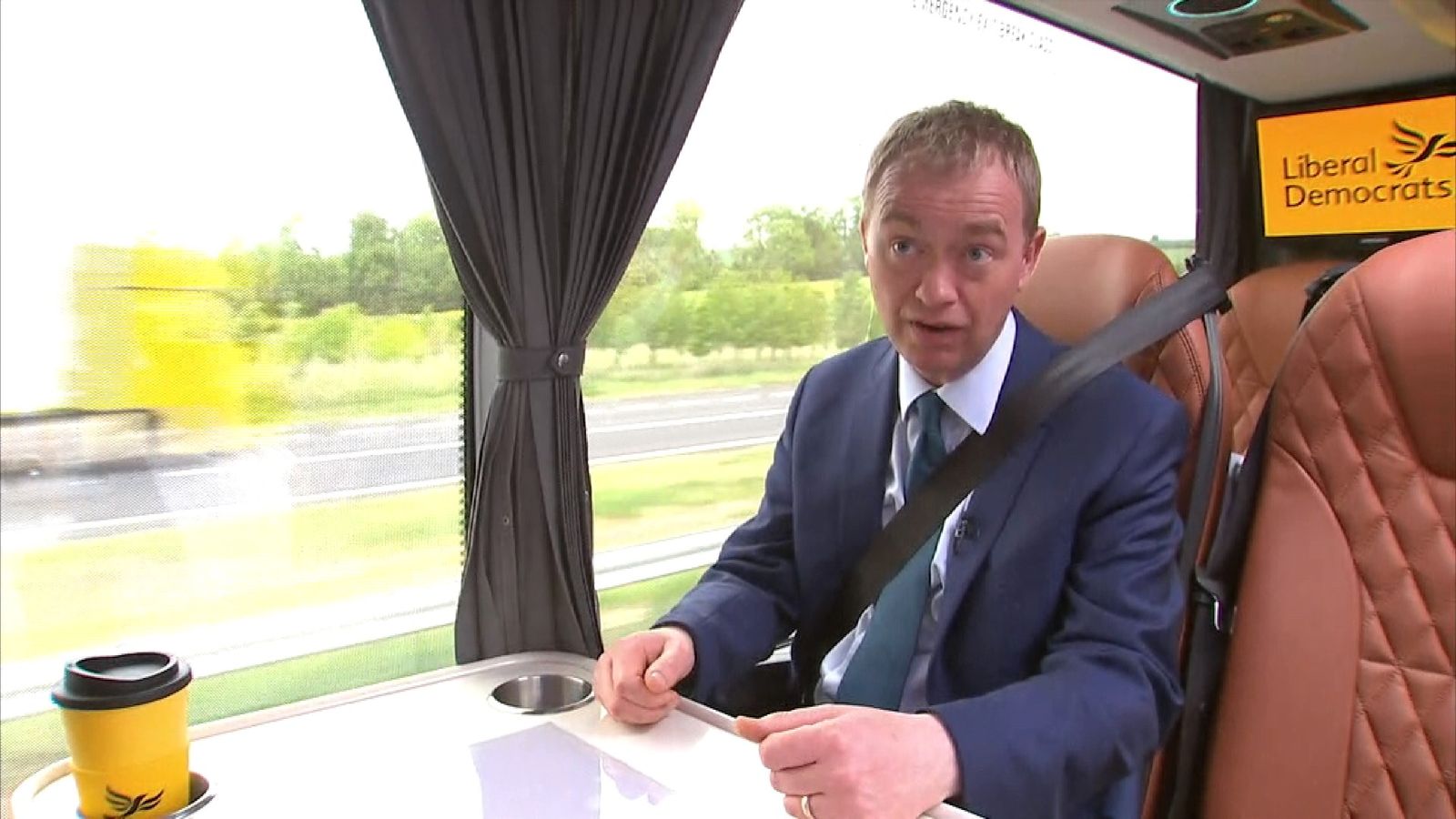 Tim Farron reacts to Labour's manifesto