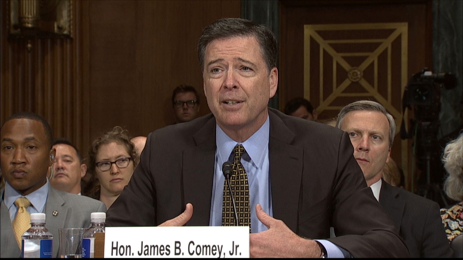FBI director James Comey called the decision one of 'the world's most painful'