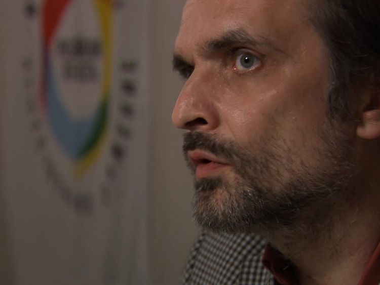 Igor Kochetkov leads a small group of LGBT activists in Russia trying to help those who fear for their lives and have to leave
