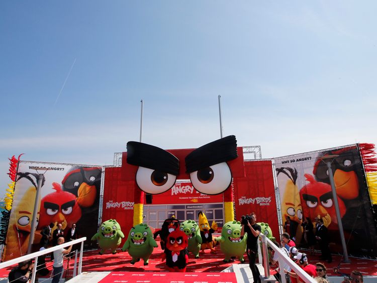 Last year, Sony brought Angry Birds to the Croisette before the festival