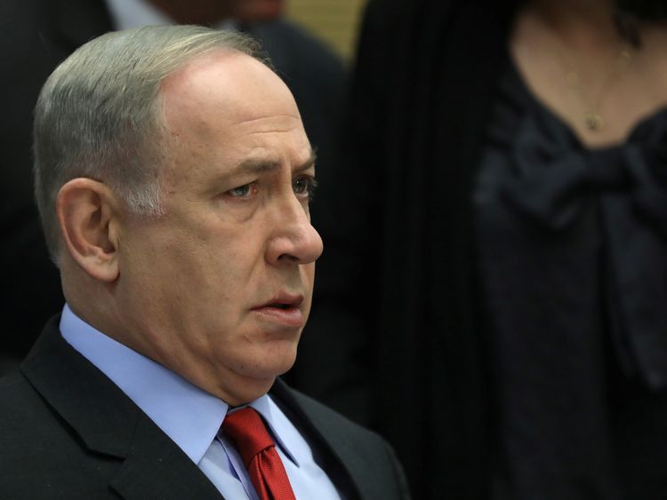 Benjamin Netanyahu. File pic