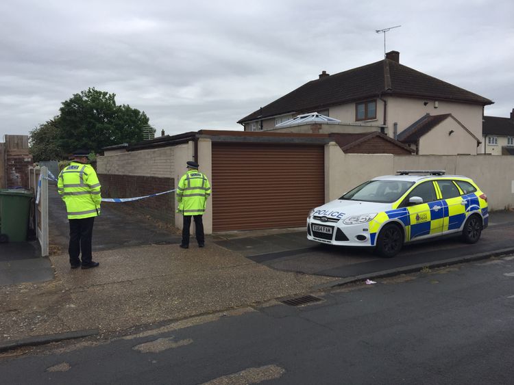 Police search garages for body of murdered schoolgirl Danielle Jones