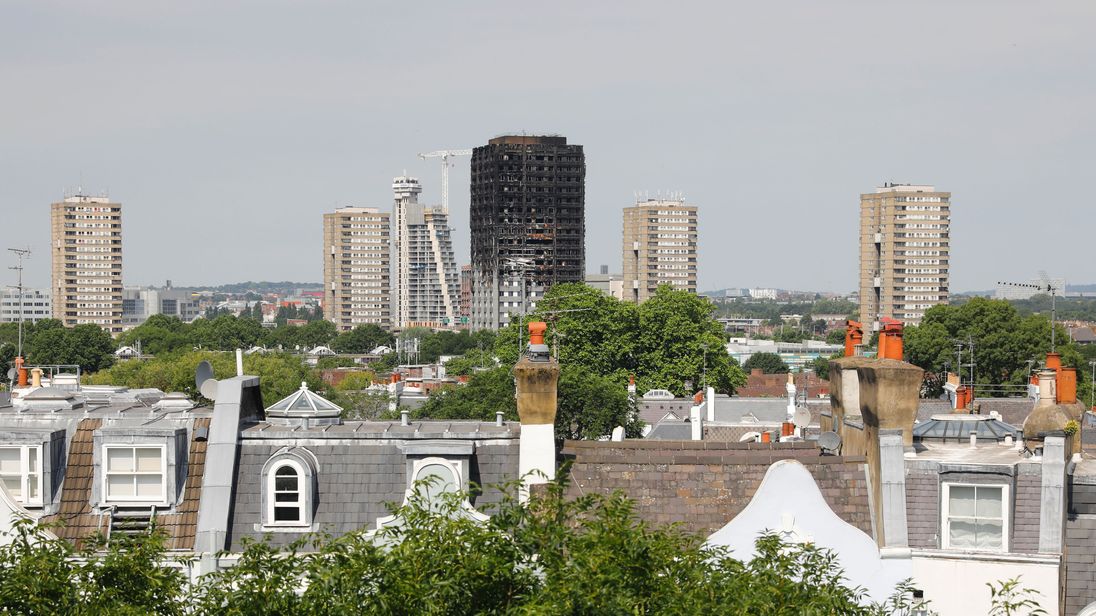 United Kingdom high rises may have Grenfell-type cladding United Kingdom high rises may have Grenfell-type cladding