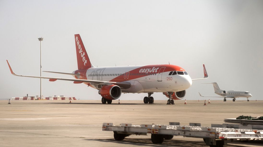 Pilot diverts EasyJet flight to London over suspicious talk