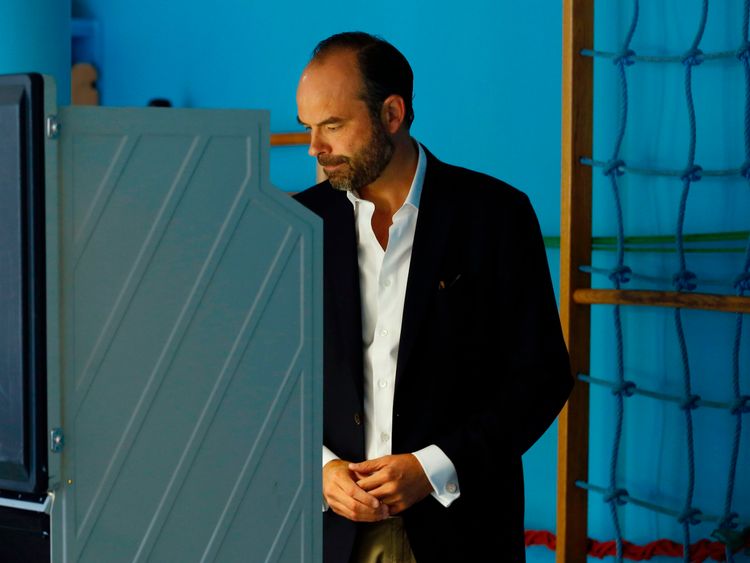 Macron's Republic on the Move leading in French parliamentary vote