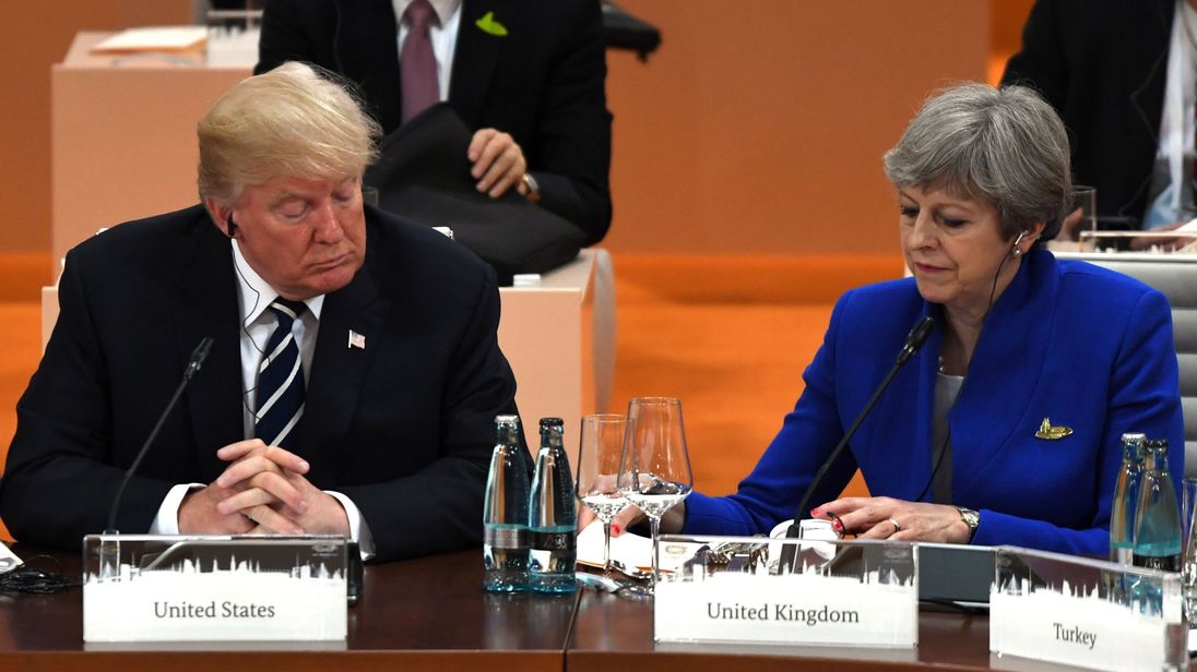 Trump takes to Twitter to defend behaviour at G20 summit