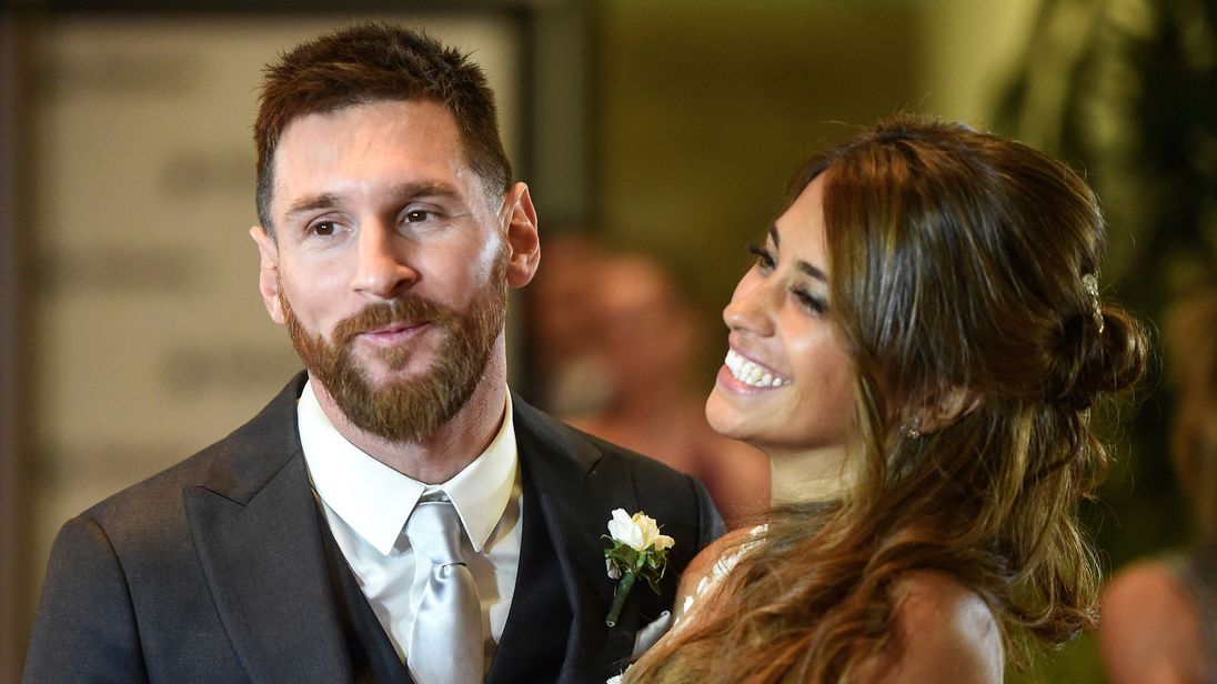 Image result for Lionel Messi Ties The Knot With Childhood Sweetheart
