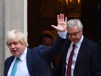 Boris Johnson e David Davis