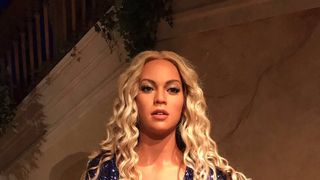 Beyonce waxwork in Madame Tussauds New York July 2017