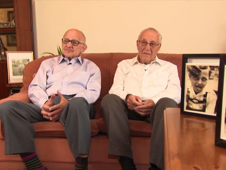 Zigi Shipper and Manfred Goldberg were sent to Stutthof concentration camp in Poland by the Nazis when they were just 14.