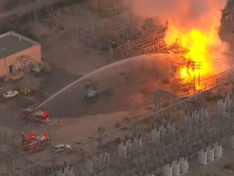 More than 80 firefighters fought the blaze