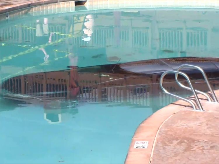 The accident happened as the woman was leaving the Cheyenne Mountain Resort in Colorado Springs