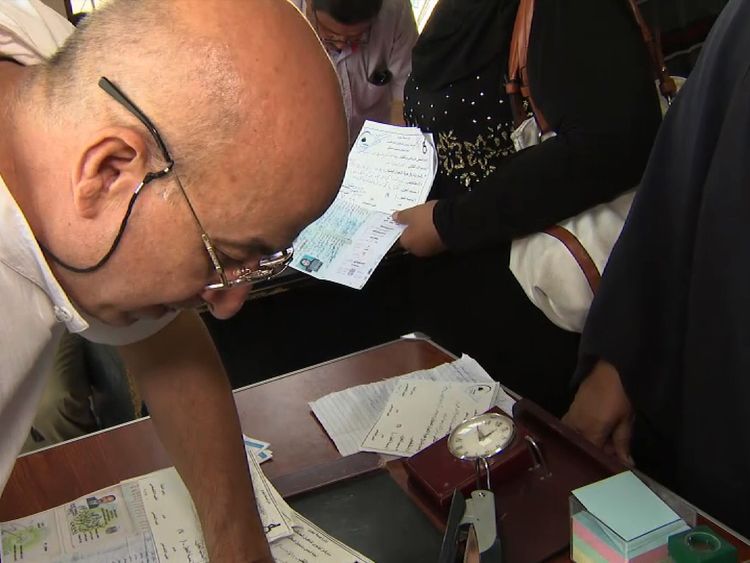 Clinic director Dr Saad Salem says the people of Mosul have been left ‘helpless’