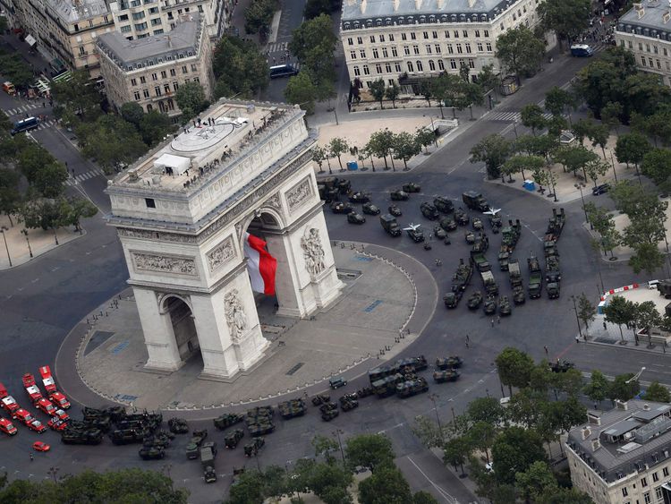 Bastille Day parade