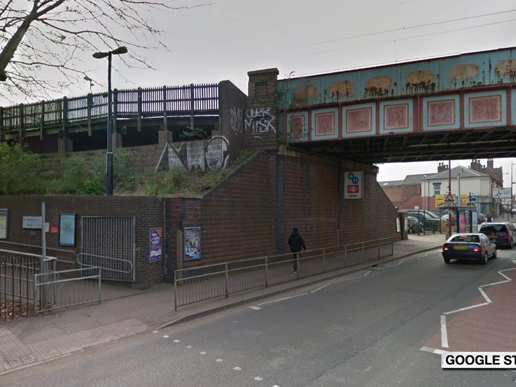 Birmingham witton station, where a 15 year old girl was raped in July 2017