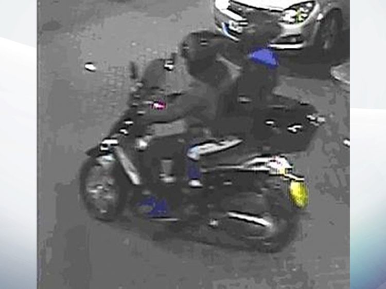 Two of the suspect in Danny Pearce's alleged murder are caught on footage from a CCTV camera