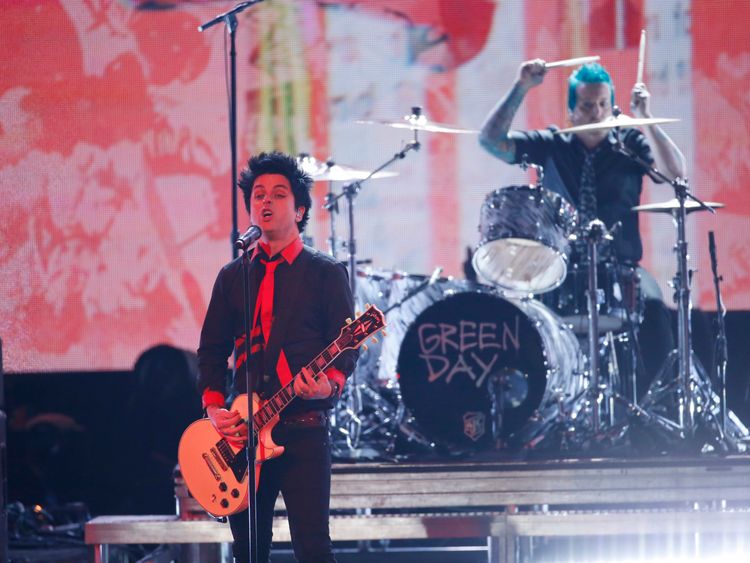 Green Day in November 2016