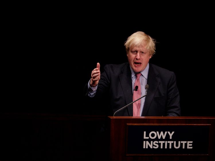 Boris Johnson has condemned's North Korea's launch of an ICBM