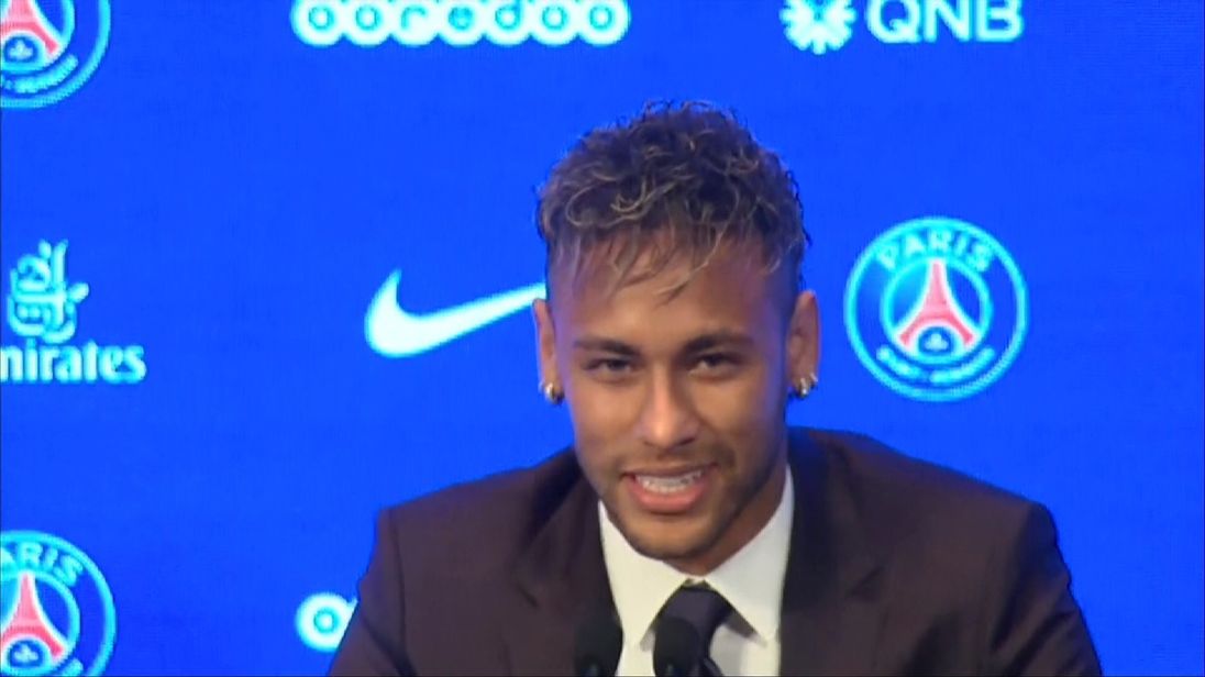 Neymar Completes £200m Transfer From Barcelona To Psg