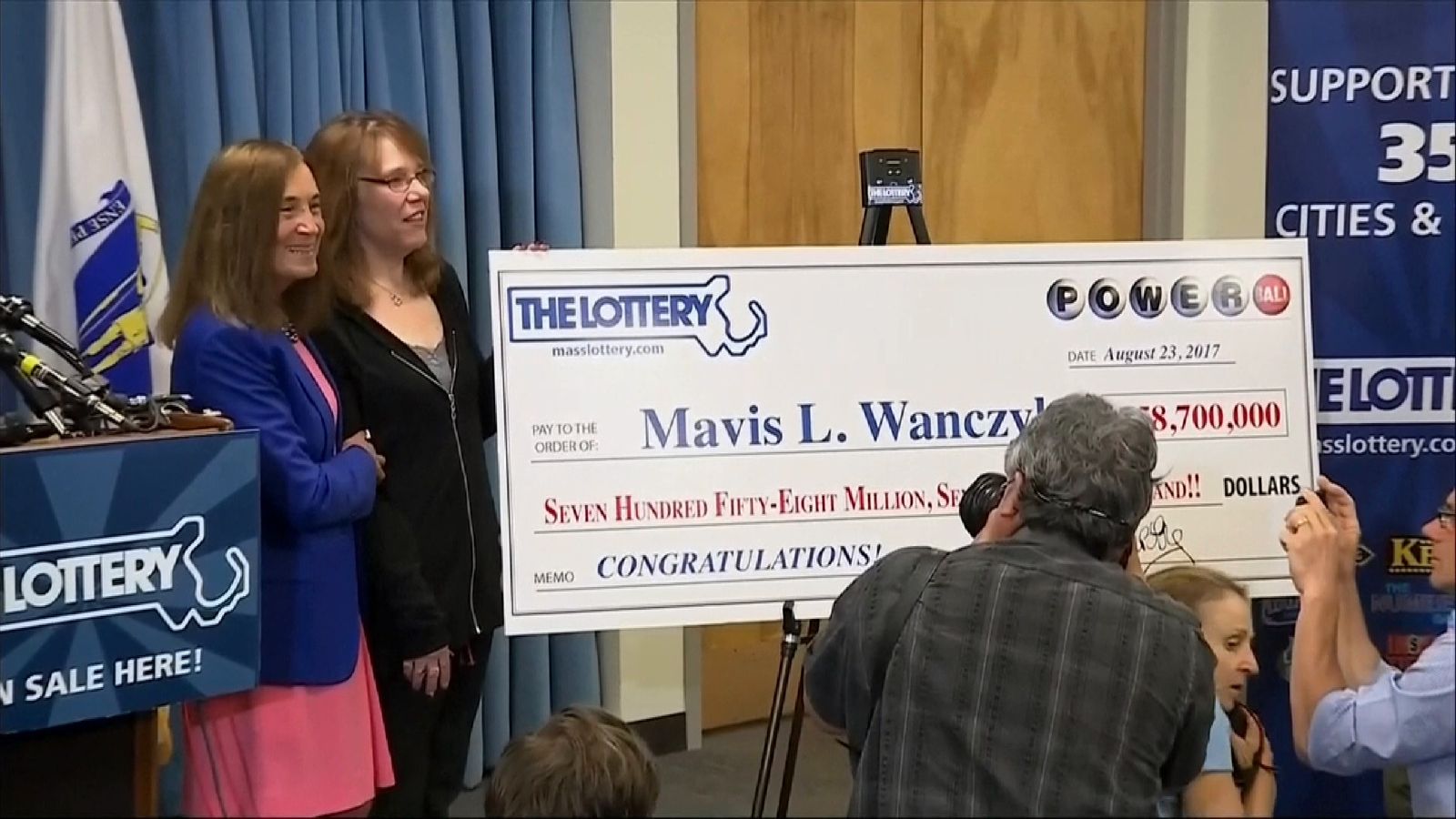 Image result for Mavis Wanczyk won lottery