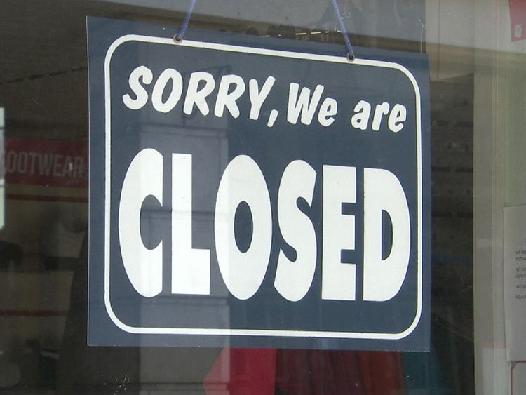 Some businesses in Cromer have closed their doors 