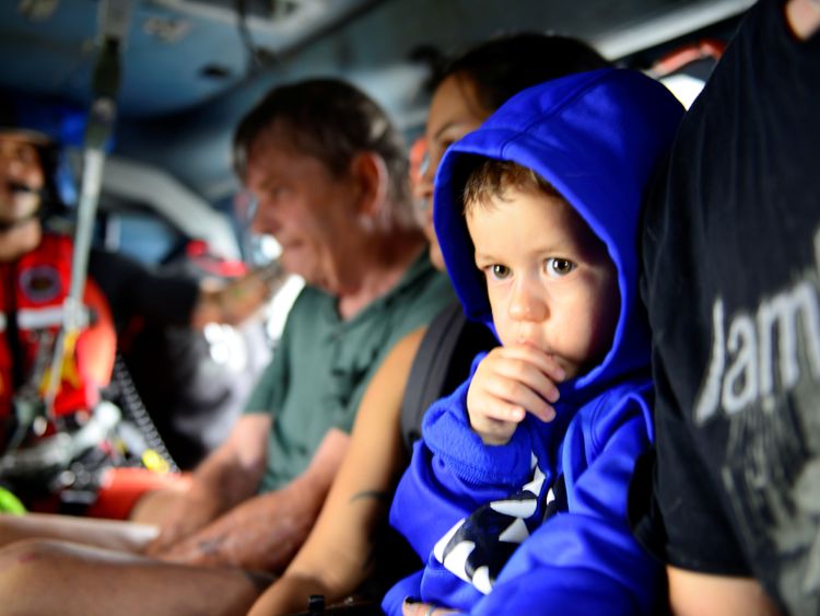 More than 30,000 people are expected to be placed in temporary shelters