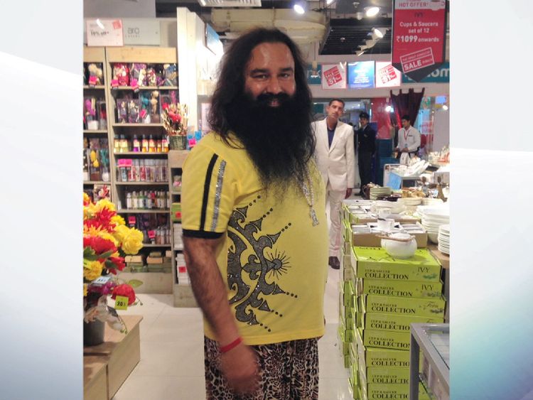 self-styled 'godman' Gurmeet Ram Rahim Singh