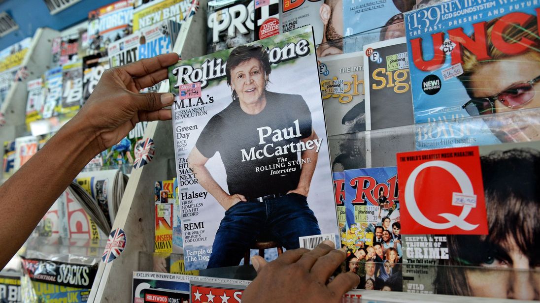 'Rolling Stone' magazine is up for sale 'Rolling Stone' magazine is up for sale