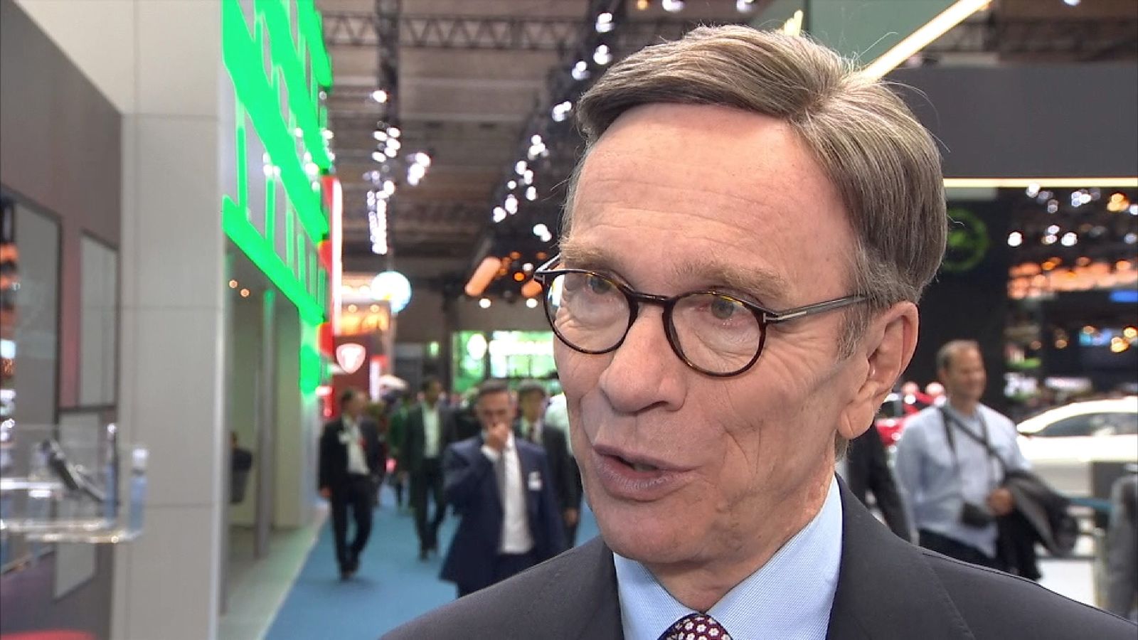 Matthias Wissmann, head of Germany's automobile association