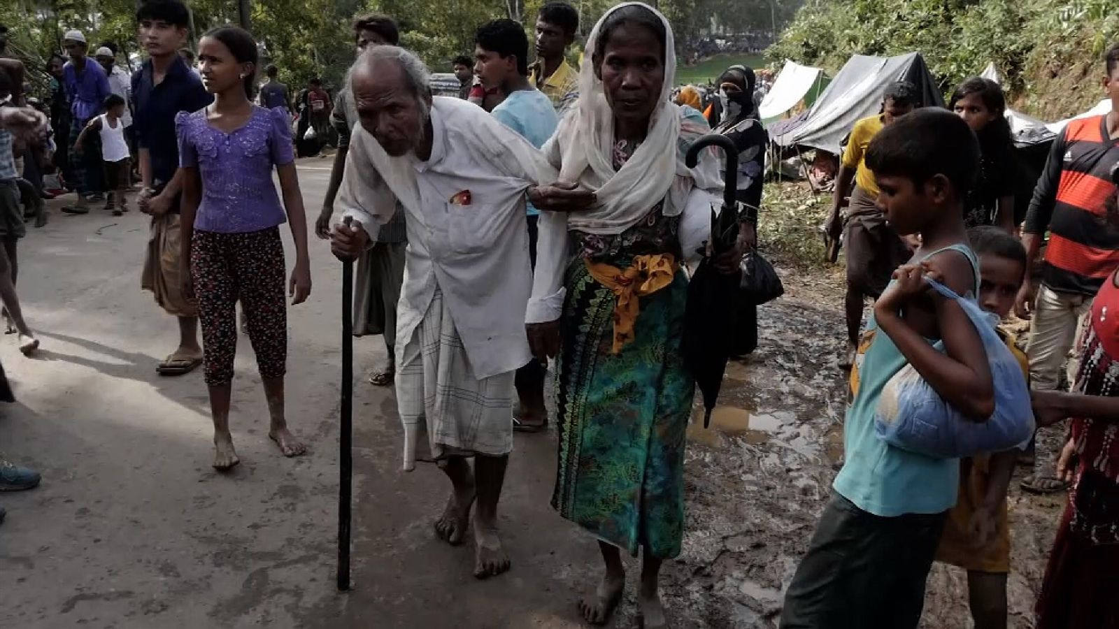 Myanmar Rohingyan refugees in Bangladesh