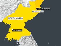 North Korea map