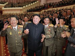 Kim Jong Un attended an art performance dedicated to nuclear scientists and technicians