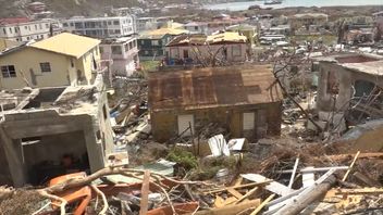 The destruction caused by Irma on Tortola