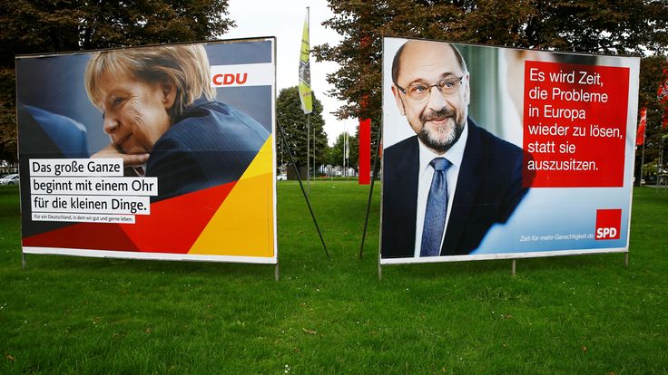 Social Democratic Party leader Martin Schulz has insisted he can unseat Chancellor Angela Merkel